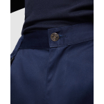 Arbeitsbundhose mit Taschen aus Polyester 245 g/m2 Roly Protect farbe marineblau vierte Detailansicht