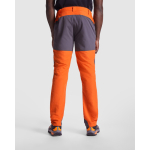 Unisex-Trekkinghose mit Gürtelschlaufen 130 g/m2 Roly Direct Bonati farbe orange vierte Gebrauchsansicht