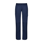 Arbeitshose für Damen aus Polyester und Baumwolle 240 g/m2 Roly Daily farbe marineblau zweite Ansicht