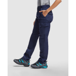 Arbeitshose für Damen aus Polyester und Baumwolle 240 g/m2 Roly Daily farbe marineblau fünfte Gebrauchsansicht