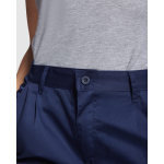 Arbeitshose für Damen aus Polyester und Baumwolle 240 g/m2 Roly Daily farbe marineblau erste Detailansicht