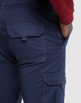 Lange Arbeitsbundhose mit Elastan 250 g/m2 Roly Daily Stretch farbe camel zweite Detailansicht