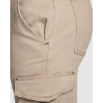 Arbeitsbundhose für Herren aus Baumwolle 300 g/m2 Roly Fonta farbe camel erste Detailansicht