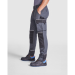 Arbeitsbundhose mit Multitaschen und Elastan 260 g/m2 Roly Wall farbe schwarz vierte Gebrauchsansicht