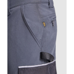 Arbeitsbundhose mit Multitaschen und Elastan 260 g/m2 Roly Wall farbe schwarz erste Detailansicht