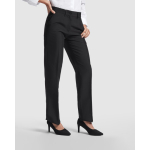 Lange Arbeitsbundhose für Damen für Horeca 190 g/m2 Roly Waitress farbe schwarz dritte Gebrauchsansicht