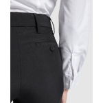 Lange Arbeitsbundhose für Damen für Horeca 190 g/m2 Roly Waitress farbe schwarz zweite Detailansicht
