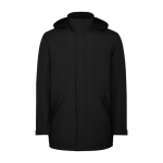 Wasserabweisende Parka aus Polyester 400 g/m2 Roly Direct America farbe schwarz zweite Ansicht