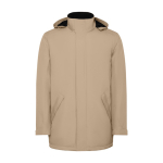 Wasserabweisende Parka aus Polyester 400 g/m2 Roly Direct America farbe sandbraun zweite Ansicht