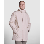 Wasserabweisende Parka aus Polyester 400 g/m2 Roly Direct America farbe sandbraun erste Gebrauchsansicht