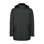 Wasserabweisende Parka aus Polyester 400 g/m2 Roly Direct America farbe aschgrau zweite Ansicht