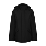Damenparka aus recyceltem Polyester 400 g/m2 Roly Direct America farbe schwarz zweite Ansicht