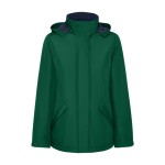 Damenparka aus recyceltem Polyester 400 g/m2 Roly Direct America farbe flaschengrün zweite Ansicht