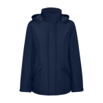 Damenparka aus recyceltem Polyester 400 g/m2 Roly Direct America farbe marineblau zweite Ansicht
