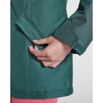 Damenparka aus recyceltem Polyester 400 g/m2 Roly Direct America farbe marineblau zweite Detailansicht