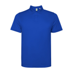 Poloshirt aus recyceltem Polyester, Kurzarm 125 g/m2 Roly Direct Tormo farbe köngisblau zweite Ansicht