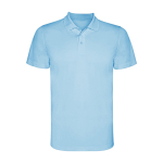 Technisches Poloshirt, Kurzarm 150 g/m2 Roly Direct Monzha farbe hellblau zweite Ansicht