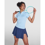 Technisches Damen-Poloshirt aus Polyester 150 g/m2 Roly Direct Monzha farbe weiß vierte Gebrauchsansicht