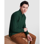 Poloshirt aus Polyester, Langarm 220 g/m2 Roly Direct Carpe farbe marineblau sechste Gebrauchsansicht