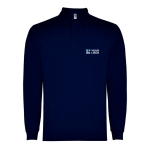 Poloshirt aus Polyester, Langarm 220 g/m2 Roly Direct Carpe Hauptansicht