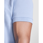 Kurzarm-Poloshirt aus Piqué 220 g/m2 Roly Direct Pegaso Premium farbe weiß zweite Detailansicht