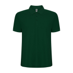 Kurzarm-Poloshirt aus Piqué 220 g/m2 Roly Direct Pegaso Premium farbe flaschengrün zweite Ansicht