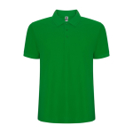 Kurzarm-Poloshirt aus Piqué 220 g/m2 Roly Direct Pegaso Premium farbe waldgrün zweite Ansicht