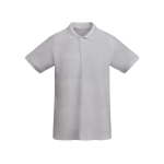 Kurzarm-Poloshirt aus Bio-Baumwolle 210 g/m2 Roly Direct Prince farbe hellgrau zweite Ansicht