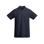 Kurzarm-Poloshirt aus Bio-Baumwolle 210 g/m2 Roly Direct Prince farbe marineblau zweite Ansicht