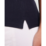 Damen-Poloshirt aus Bio-Baumwolle 210 g/m2 Roly Direct Prince farbe rot zweite Detailansicht