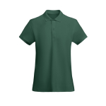 Damen-Poloshirt aus Bio-Baumwolle 210 g/m2 Roly Direct Prince farbe flaschengrün zweite Ansicht