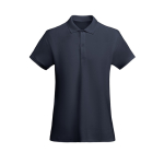 Damen-Poloshirt aus Bio-Baumwolle 210 g/m2 Roly Direct Prince farbe marineblau zweite Ansicht