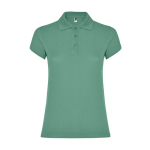 Damen-Poloshirt aus Baumwoll-Piqué 200 g/m2 Roly Direct Star farbe minze zweite Ansicht