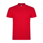 Herren-Poloshirt aus Baumwoll-Piqué 200 g/m2 Roly Direct Star farbe rot zweite Ansicht