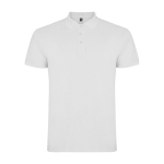 Herren-Poloshirt aus Baumwoll-Piqué 200 g/m2 Roly Direct Star farbe weiß zweite Ansicht