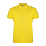 Herren-Poloshirt aus Baumwoll-Piqué 200 g/m2 Roly Direct Star farbe gelb zweite Ansicht