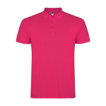 Herren-Poloshirt aus Baumwoll-Piqué 200 g/m2 Roly Direct Star farbe rosa zweite Ansicht