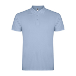 Herren-Poloshirt aus Baumwoll-Piqué 200 g/m2 Roly Direct Star farbe verwaschenes blau zweite Ansicht