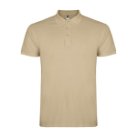 Herren-Poloshirt aus Baumwoll-Piqué 200 g/m2 Roly Direct Star farbe sandbraun zweite Ansicht