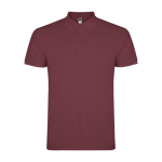 Herren-Poloshirt aus Baumwoll-Piqué 200 g/m2 Roly Direct Star farbe mahagoni zweite Ansicht