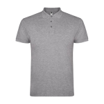 Herren-Poloshirt aus Baumwoll-Piqué 200 g/m2 Roly Direct Star farbe hellgrau zweite Ansicht