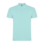Herren-Poloshirt aus Baumwoll-Piqué 200 g/m2 Roly Direct Star farbe mintgrün zweite Ansicht