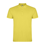 Herren-Poloshirt aus Baumwoll-Piqué 200 g/m2 Roly Direct Star farbe dunkelgelb zweite Ansicht
