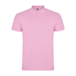 Herren-Poloshirt aus Baumwoll-Piqué 200 g/m2 Roly Direct Star farbe hellrosa zweite Ansicht