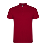 Herren-Poloshirt aus Baumwoll-Piqué 200 g/m2 Roly Direct Star farbe granatrot zweite Ansicht