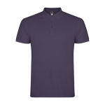 Herren-Poloshirt aus Baumwoll-Piqué 200 g/m2 Roly Direct Star farbe lila zweite Ansicht