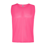 Unisex-Sporttrikot aus leichtem Material 90 g/m2 Roly Direct Roma farbe neonrosa zweite Ansicht