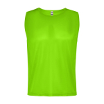 Unisex-Sporttrikot aus leichtem Material 90 g/m2 Roly Direct Roma farbe neongrün zweite Ansicht