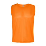 Unisex-Sporttrikot aus leichtem Material 90 g/m2 Roly Direct Roma farbe neonorange zweite Ansicht