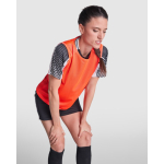 Unisex-Sporttrikot aus leichtem Material 90 g/m2 Roly Direct Roma farbe neonorange dritte Detailansicht